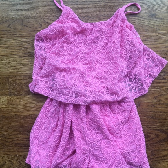 Girls Ella Moss flounce Romper - Picture 2 of 4